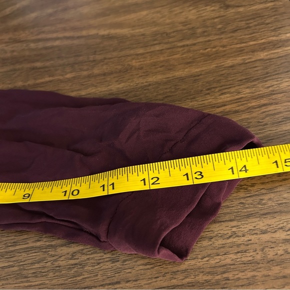 Babaton Deep Burgundy Long Sleeve Dress Size XS - Picture 12 of 12